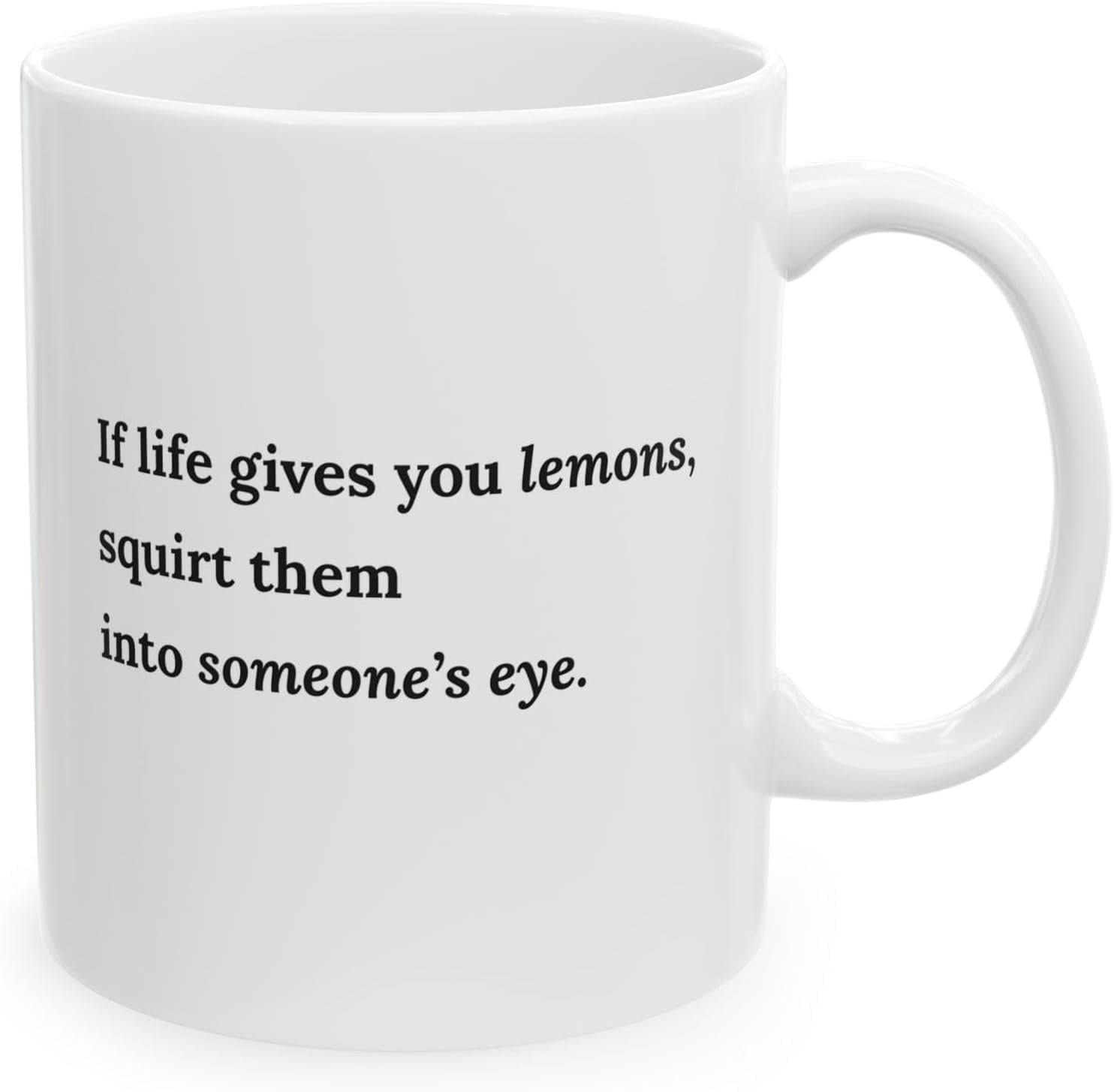 MissDaisy Funny Duck Coffee Mug - 11oz Ceramic, Sarcastic Duck Humor Gift For Coffee Lovers