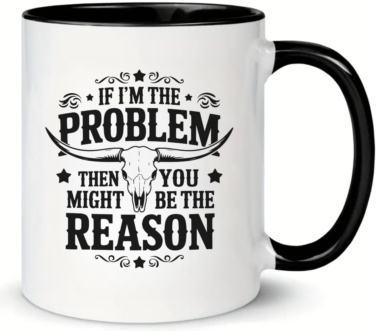 Tazza Magica "We Eliminate Problems" Dutton Ranch Cowboy – Regalo Divertente Per Fan Della Serie