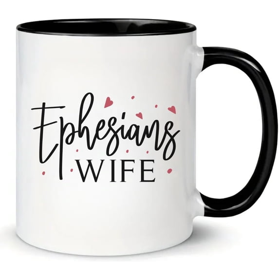 MissDaisy-Religious Coffee Mugs Motivational Bible Coffee Mugs For Women And Men- Inspirational Mugs And Cups, Mugs For Tea, Latte, & Hot Chocolate (Chosen Blessed Forgiven Redeemed)