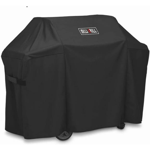 MissGrill 7130 Grill Cover Fits Weber Genesis II 3 Burner Grill and Genesis 300 Series Grills (Compared to 7130),58 x 44.5-Inch Heavy Duty Waterproof & Weather Resistant Outdoor Barbeque Grill Cover