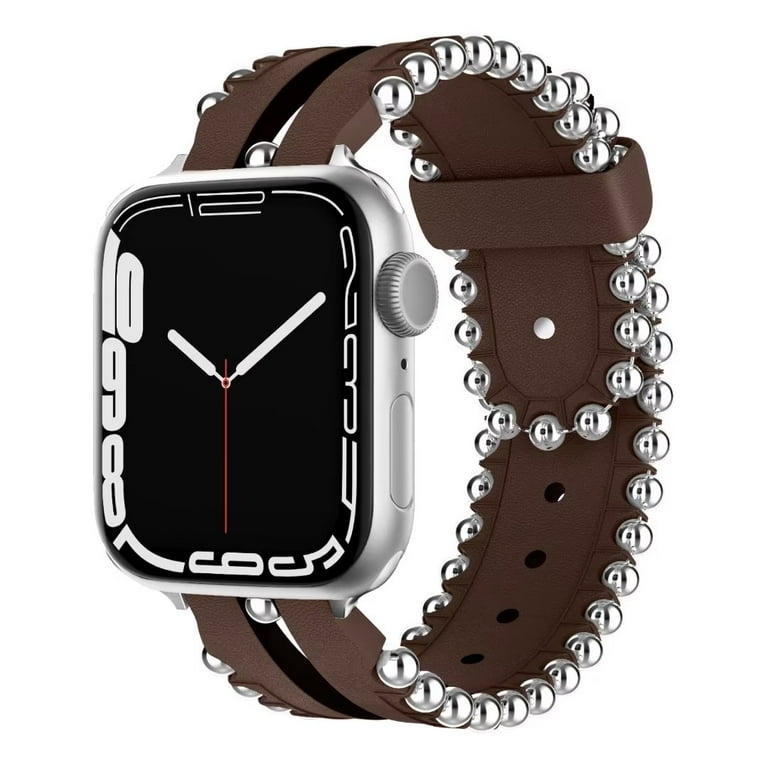 Missair Leather Band Compatible with Apple Watch Band 38mm 40mm - Main Image
