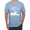 thumbnail image 1 of Missed Your Call Fishing Line Joke Fishing Men's Graphic T-Shirt, Light Blue, Large, 1 of 3