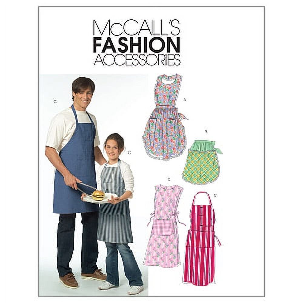 Misses'/ Men's/ Children's/ Boys'/ Girls' Aprons-All Sizes in One Envelope -*SEWING PATTERN* - image 1 of 6