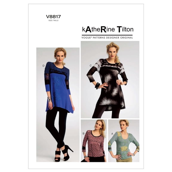 Misses' Top-B5 (8-10-12-14-16) -*Sewing Pattern*