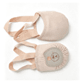 thumbnail image 1 of Missfiona Half Sole Stretch Canvas Dance Pads for Women Girls Lyrical Contemporary Dance Turners Foot Thong for Jazz Ballet Gymnastics(Ballet Pink,S), 1 of 5