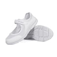 thumbnail image 1 of Missfiona Women's Mesh Mary Jane Sneakers Lightweight Walking Shoes Comfortable Casual Work Flats(6,White), 1 of 6