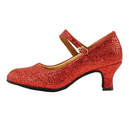Women's T-Strap Latin Salsa Dance Heels Non-Slip Ballroom