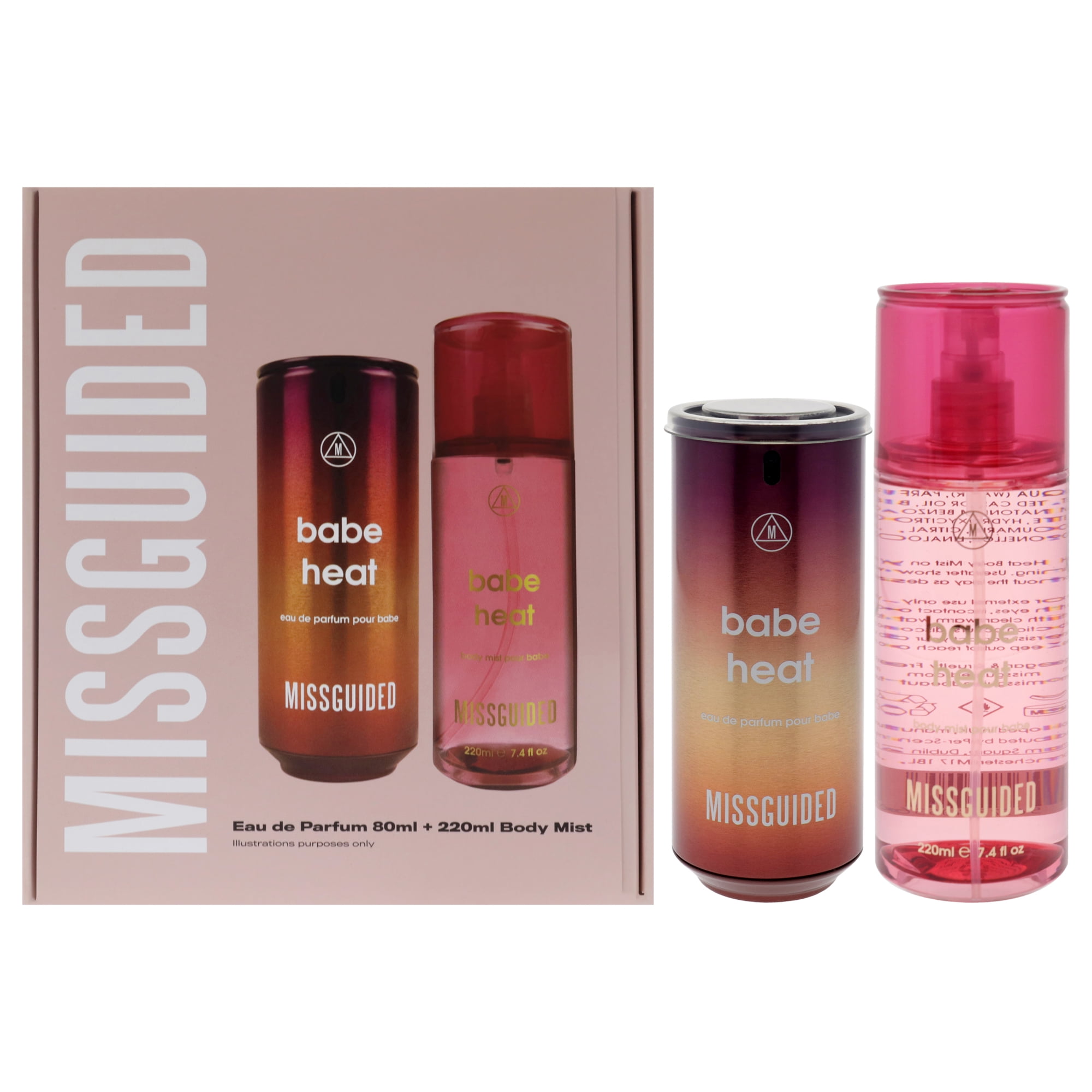 Missguided Babe Heat Pc Gift Set EDP Spray, Body
