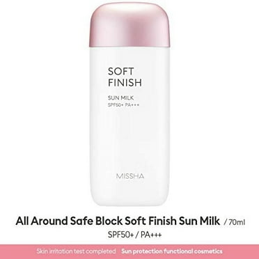 Missha All Around Safe Block Soft Finish Sun Milk EX SPF50+/PA+++ (70ml)