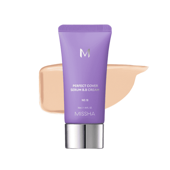 Missha M Perfect Cover Serum BB Cream #19 Light Beige 35ML