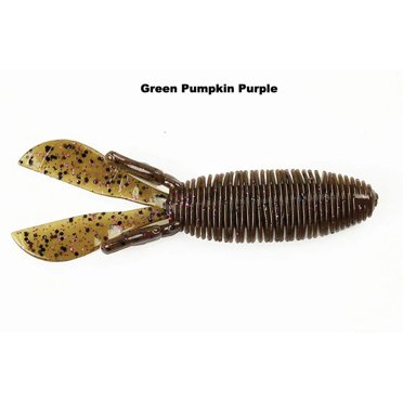 Missile Baits Baby D Bomb Soft Plastic Fishing Bait - 4.5" Creature Bait For Pitching & Flipping, Diablo Color