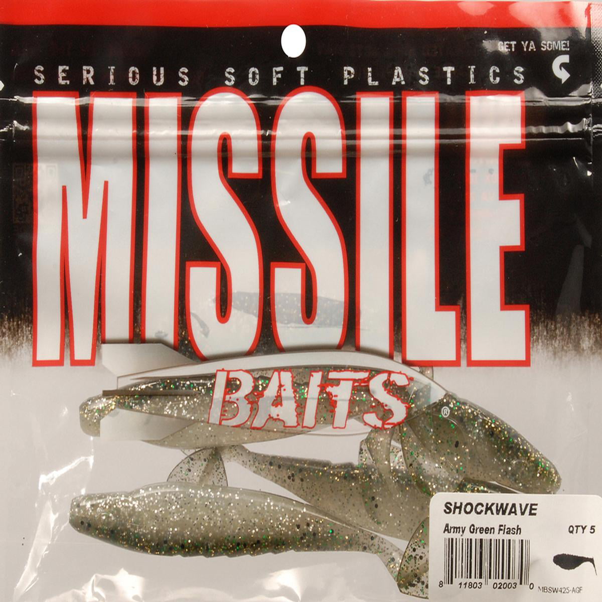 Missile Baits Shockwave 4.25 Agf - 5 Pk - MBSW425-AGF
