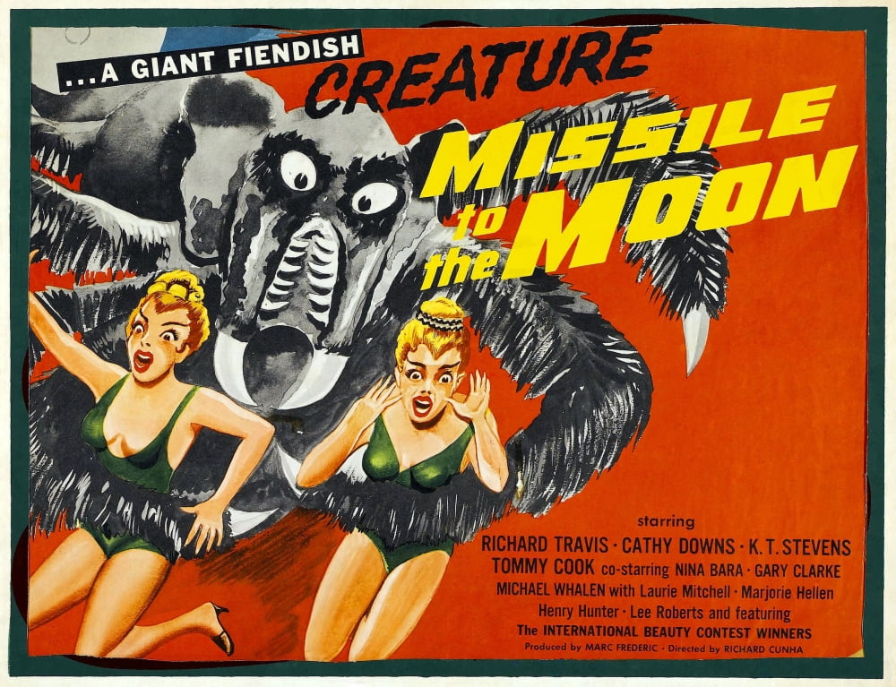 Missile To The Moon Canvas Art -  (28 x 22)