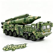 Missile Vehicle Building Blocks WWII Military Truck Brick Tank Building Blocks Missile Launcher Model Boys Toys Kids Toys