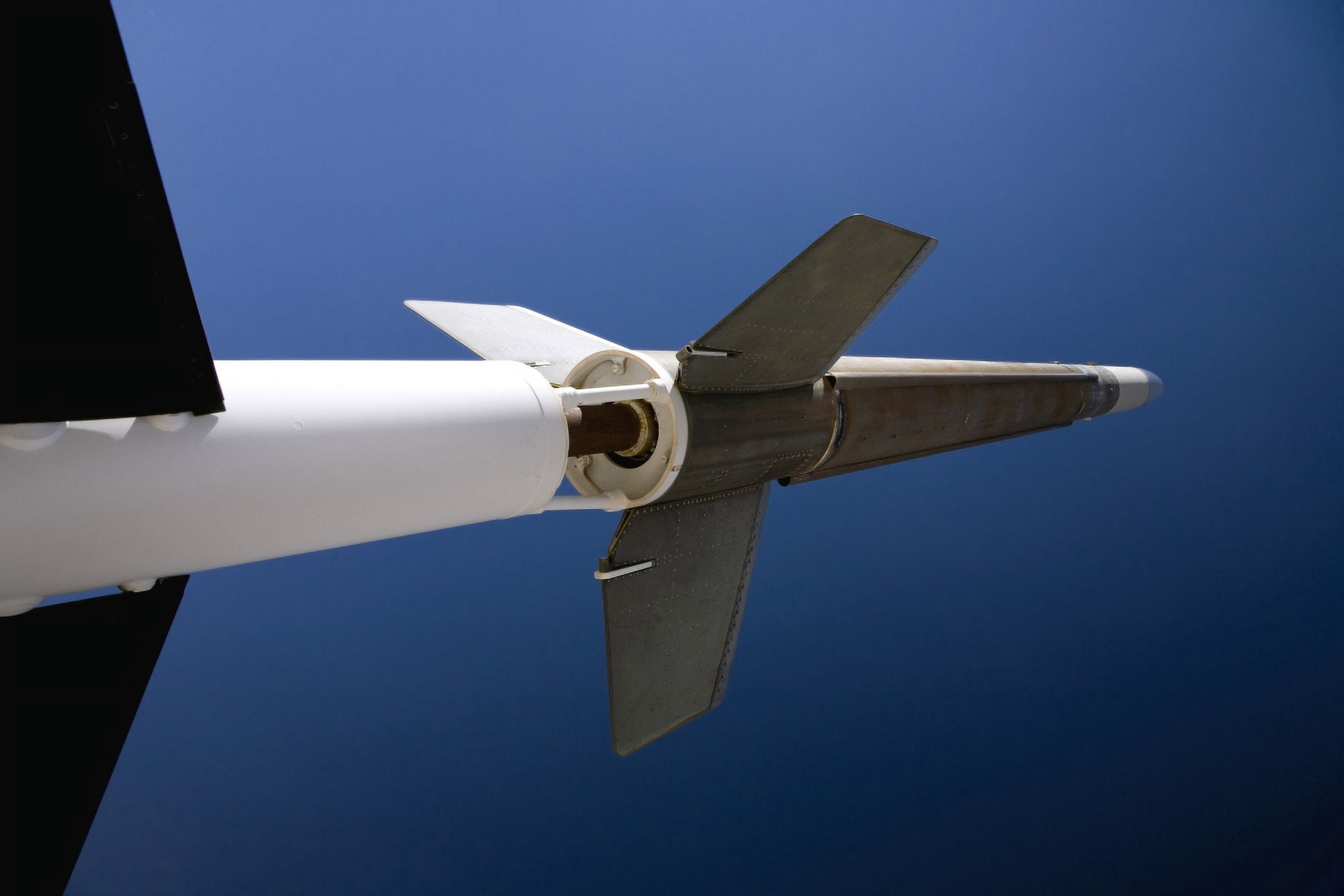 Missile on display at Alamogordo Space Museum New Mexico Canvas Art - Roth RitterStocktrek Images (35 x 23)