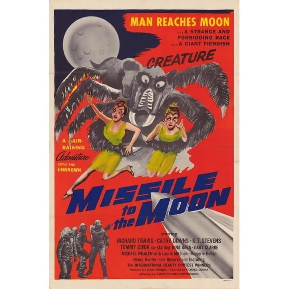 Missile to the Moon Movie Poster Print (27 x 40) - Item # MOVGG2740