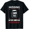 thumbnail image 1 of Missing 10mm Socket Funny Auto Mechanic Repairman Machinist T-Shirt, 1 of 7