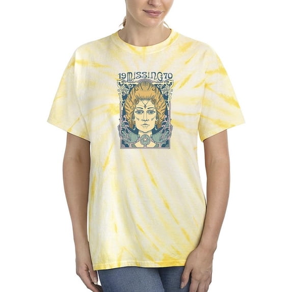Missing 1970 Tie Dye Cyclone Women -Image by Shutterstock, Female Medium