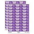 thumbnail image 1 of Missing Ewe You Sheep Teacher Student School Sticker Set - Purple - Gloss Finish - 1.75" Medium, 1 of 7