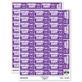 thumbnail image 1 of Missing Ewe You Sheep Teacher Student School Sticker Set - Purple - Matte Finish - 1.5" Small, 1 of 7