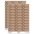thumbnail image 1 of Missing Homework Penguin Teacher Student School Sticker Set - Brown - Gloss Finish - 1.75" Medium, 1 of 7