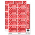 thumbnail image 1 of Missing Homework Penguin Teacher Student School Sticker Set - Red - Gloss Finish - 2.00" Large, 1 of 7