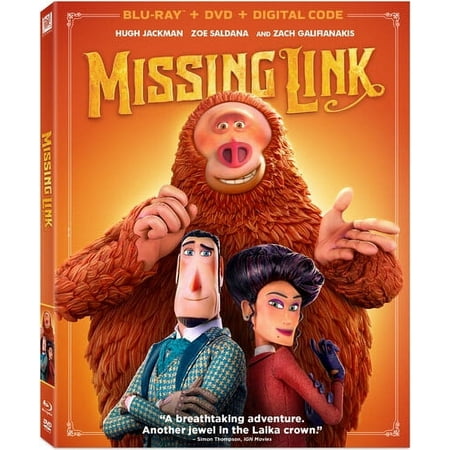 Missing Link [Includes Digital Copy] [Blu-ray/DVD] [2018]