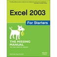thumbnail image 1 of Missing Manual: Excel 2003 for Starters: The Missing Manual : The Missing Manual (Paperback), 1 of 1