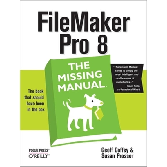 Pre-Owned FileMaker Pro 8: The Missing Manual (Paperback) 0596005792 9780596005795