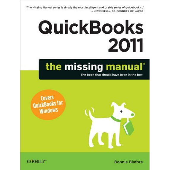 Pre-Owned QuickBooks 2011: The Missing Manual Missing Manuals Paperback Bonnie Biafore