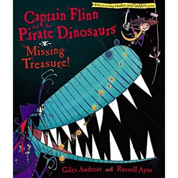 Pre-Owned Captain Flinn and the Pirate Dinosaurs: Missing Treasure! Paperback