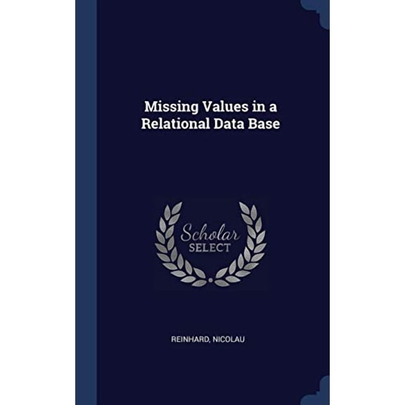 Missing Values In A Relational Data Base