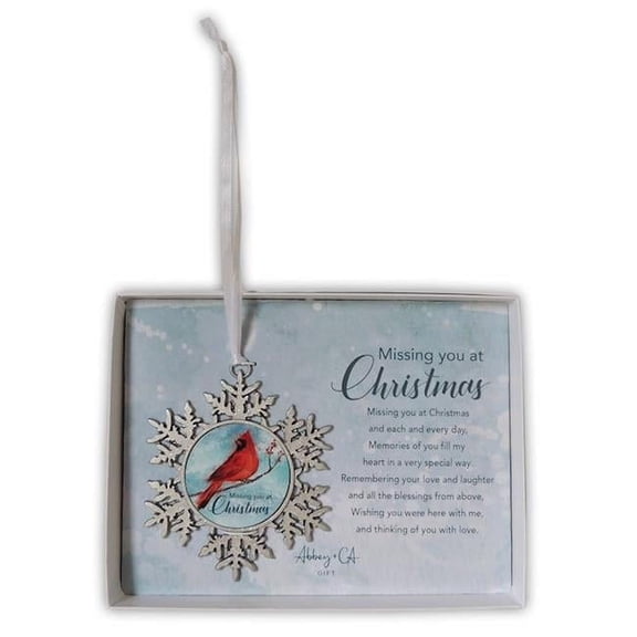 Missing You Cardinal, Ornament