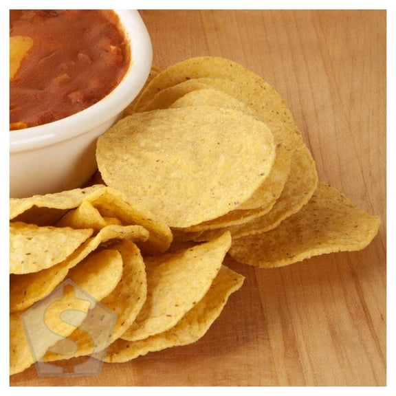 Mission 3 oz. Portion Pack Yellow Round Nacho Chips - 48/Case