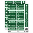 thumbnail image 1 of Mission Accomplished Spy Teacher Student School Sticker Set - Dark Green - Matte Finish - 2.00" Large, 1 of 7