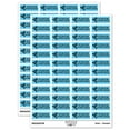 thumbnail image 1 of Mission Accomplished Spy Teacher Student School Sticker Set - Light Blue - Matte Finish - 1.25" Mini, 1 of 7