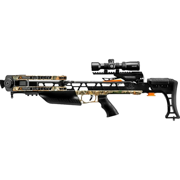 Mission Archery Sub-1 Lite 335FPS RT Edge Camo Crossbow with Pro Package #XK037