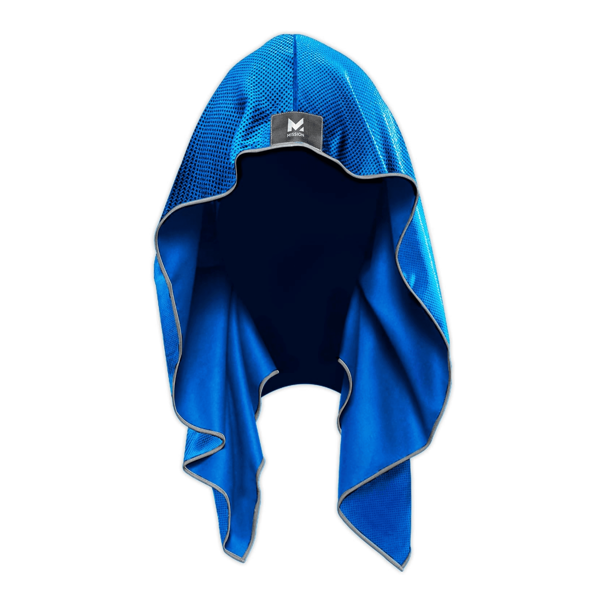 Mission Athletecare Enduracool Cooling Techknit Hoodie Blue Walmart
