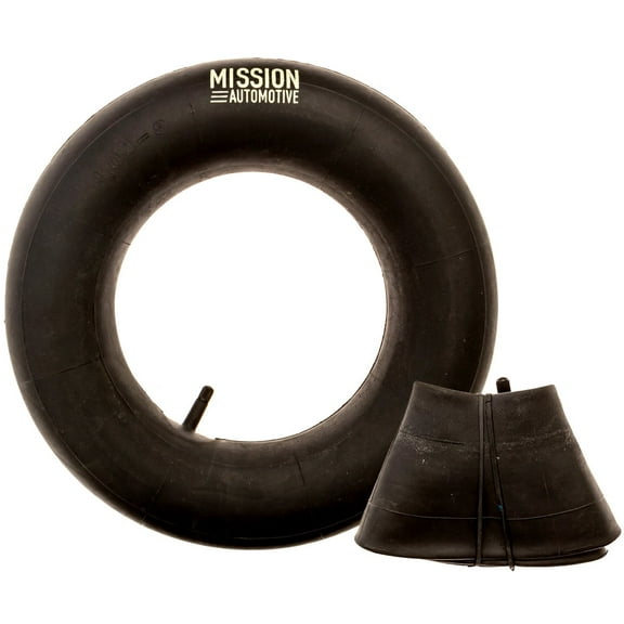 Mission Automotive 4.80/4.00-8 in Tire Inner Tubes for Wheelbarrow Wheels - Fits Trailer Tire Tube - Pack of 2