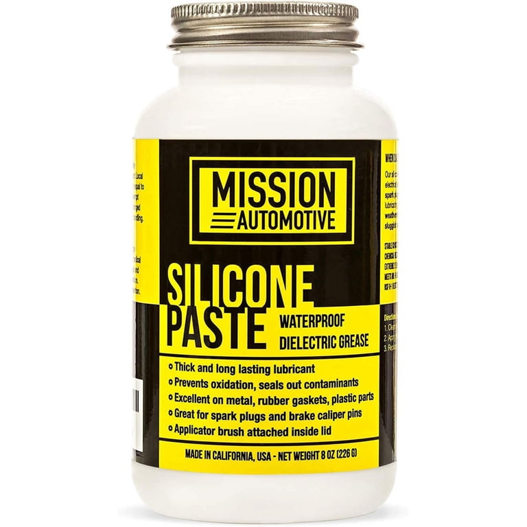 Mission Automotive Dielectric Grease - Silicone Paste for Electrical  Contact (8 Oz) - Walmart.com