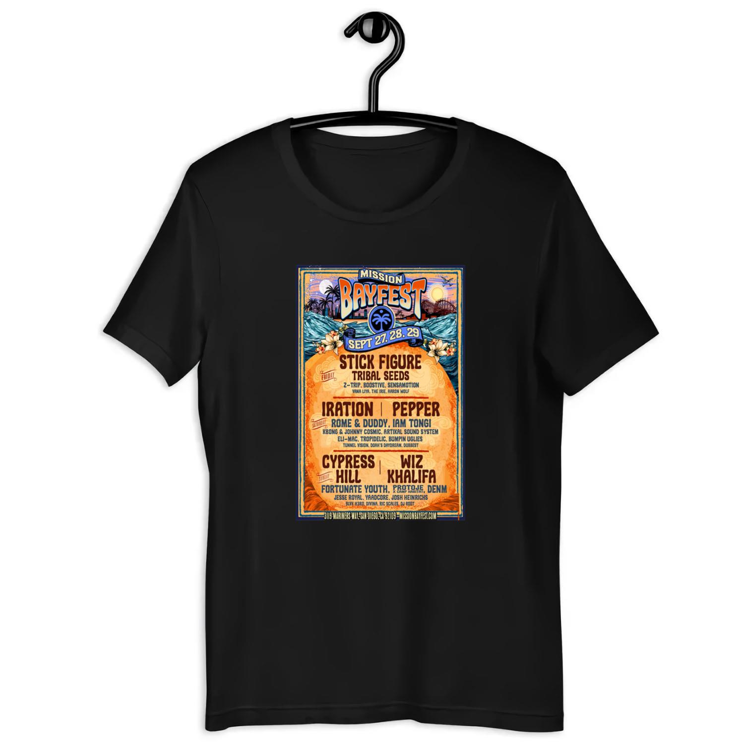 Mission Bayfest Sep 2729 2024 San Diego Ca Poster Shirt