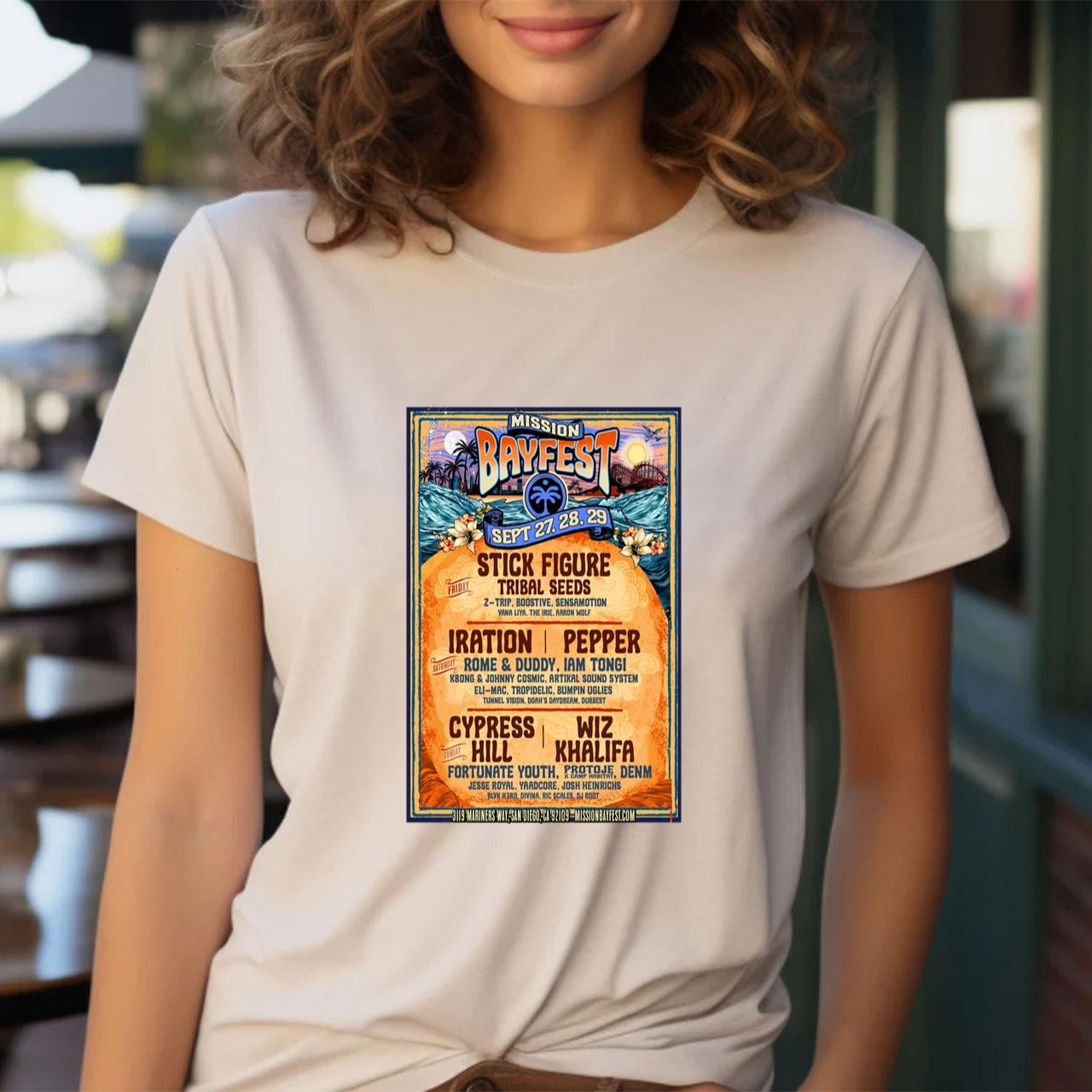 Mission Bayfest Sep 2729 2024 San Diego Ca Poster Shirt