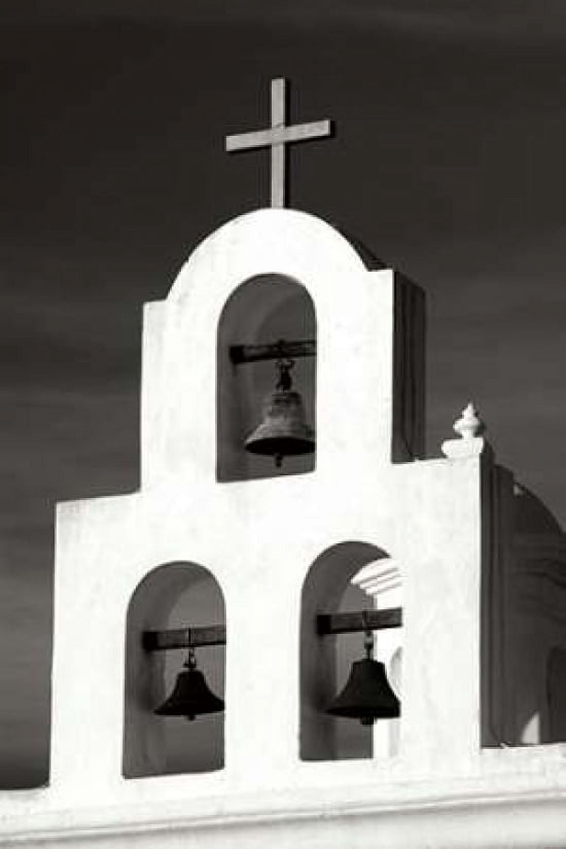 Mission Bells II BW Canvas Art - Douglas Taylor (24 x 36)
