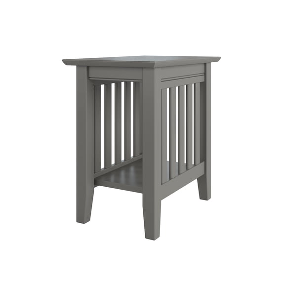 AFI Mission Chair Side Table, Grey