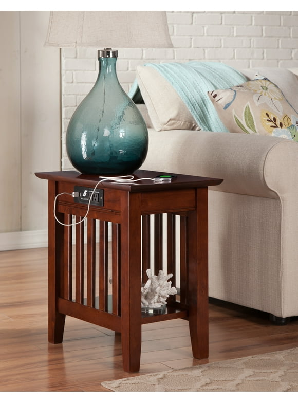 End Tables with Charging Station in End Tables
