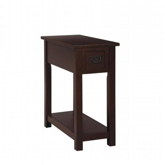 Mission Chairside Table, Espresso
