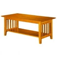 thumbnail image 1 of Mission Coffee Table in Walnut or Caramel, 1 of 4