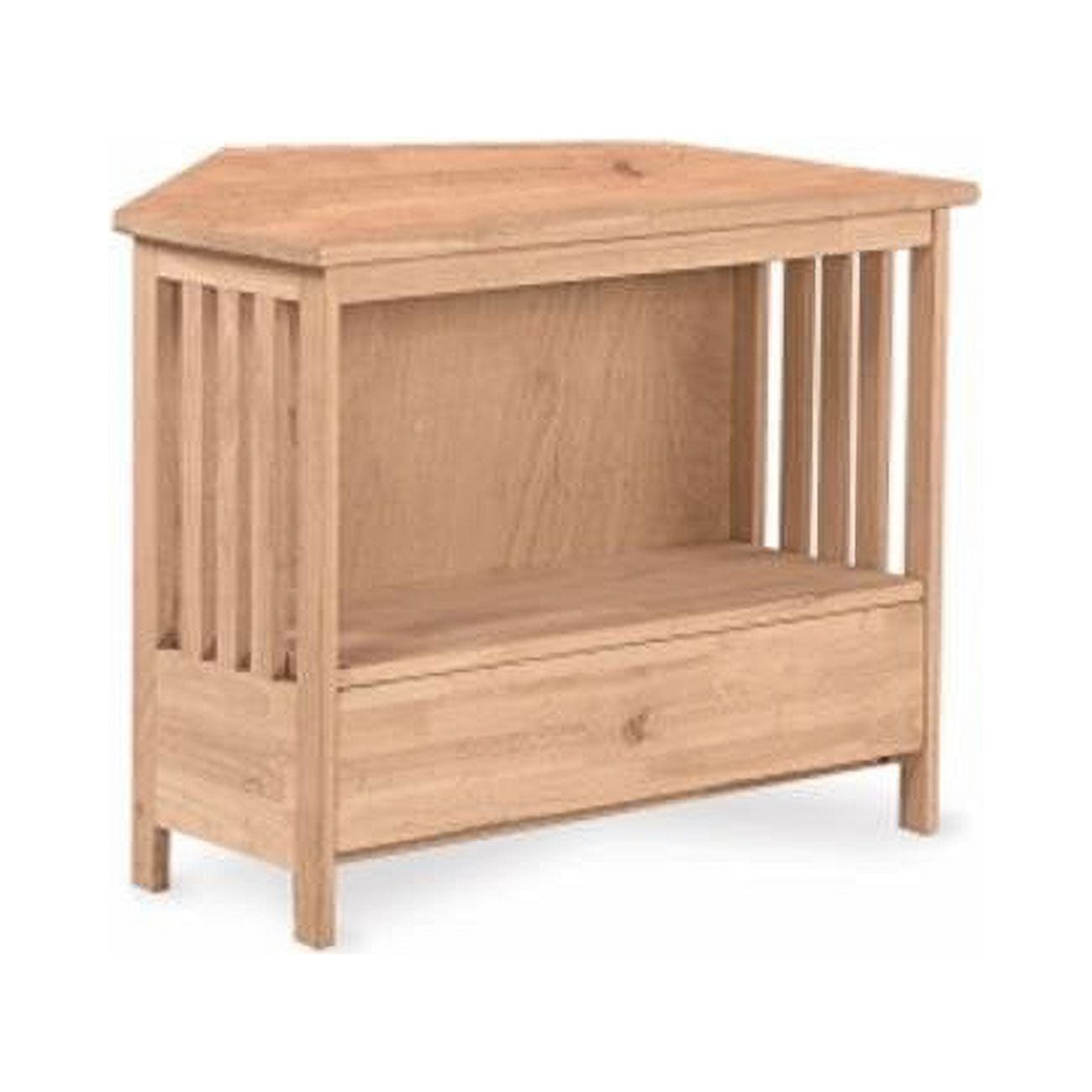 Mission Corner TV Stand