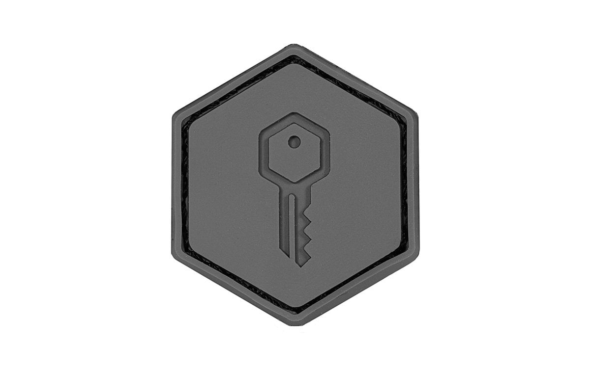 Mission Critical 80830G S.01 Adventure Patches, Gray, Tactical Rubber Nylon, Adult Backpacks