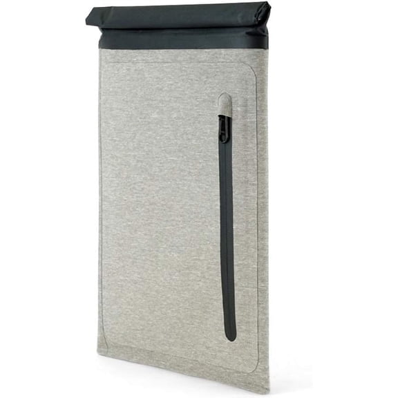 Mission Darkness Dry Shield Faraday Tablet Sleeve // Slim Waterproof Dry Bag for Tablets RF Shielding Liner // Signal Blocking, Anti-Tracking, EMP Shield, Data Privacy, Electronic Device Security